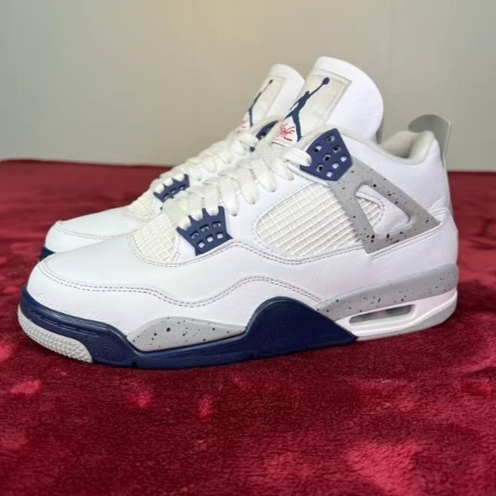 New - Nike Air Jordan 4 Retro Midnight Navy